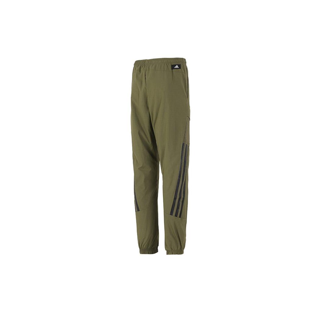 adidas Knitted Sweatpants Men's Army Green H65368