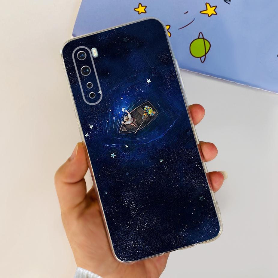 For OnePlus Nord Case AC2001 AC2003 Stylish Painted Cover Soft Siliicone Phone Case For Oneplus 8 Nord 5G One Plus Z Back Shell