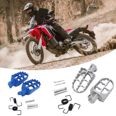 Yeni Bir Çift Motosiklet Ayak Mandalı Destekleri PW50 PW80 TW200 Ayak Pedalı Ön Ayak Desteği İçin Ayak Mandalı