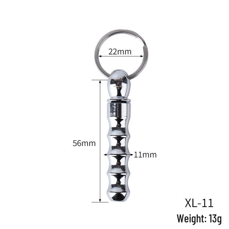 Hollow Metal Urethral Dilator Sound for Men - Erotic SM Toy
