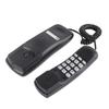 Home Telephone Multifunction Wall Mountable Telephone for Office Home Hotel BathroomBlack