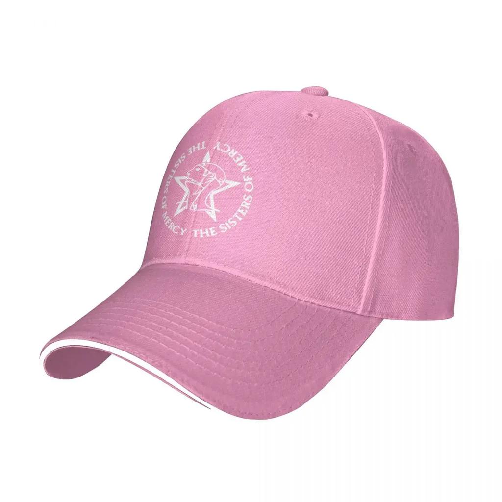 The Sisters Of Mercy Merchandise Baseball Caps Vintage Gothic Darkwave Sandwich Hat for Men Women Adjustable Sun Hat Outdoor