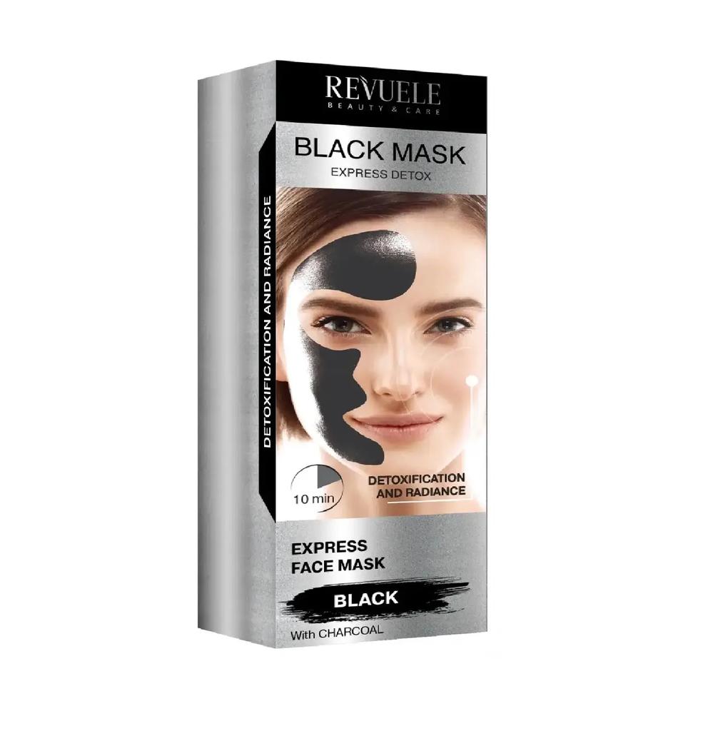 Black Mask Express Detox for Face Revuele 80 Ml