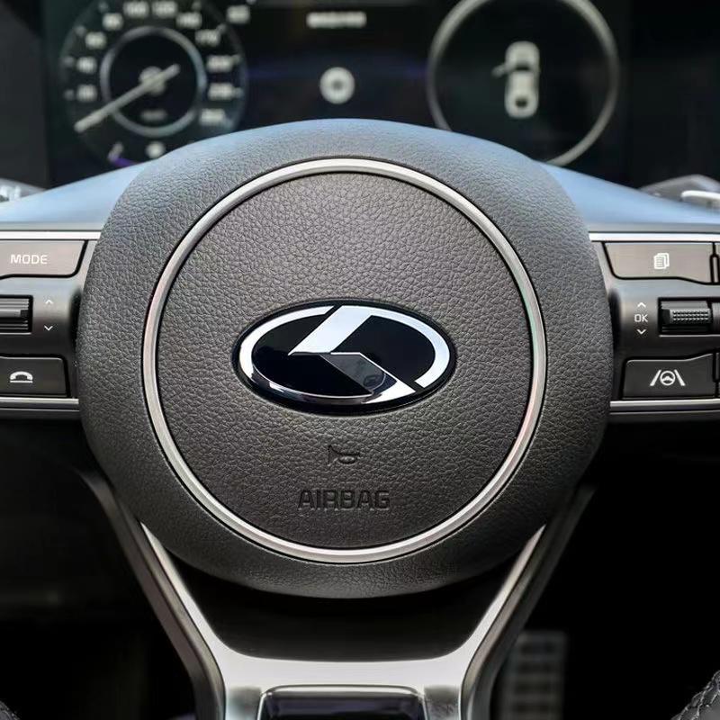 K-logotyp rattmärkning modifierad bilmärkning elliptisk bilmärkning För Sportage Sorento Optima Forte Rio Stinger