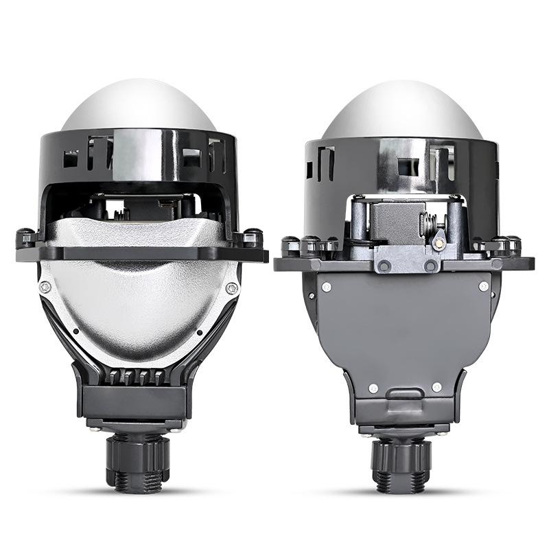 K5 Dobbeltlinse 3-tommers 2,5-tommers dobbel lampekopp 65 W kraftig LED-frontlykt til biler LED-frontlykt H4 H7 H11