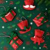 Small Christmas Decoration Gift Box Christmas Tree Decoration Mini Christmas Gift Pack  Home Decor