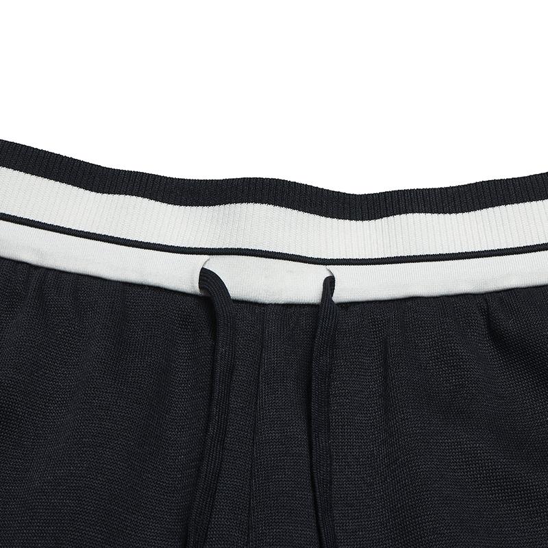 FILA Heritage Classic Simple Stylish Retro Casual Versatile Comfortable Knitted Sports Pants Women bottoms Legendary-Blue F61W618603FNV