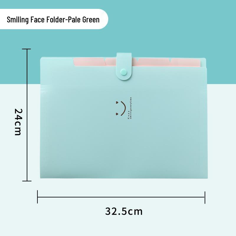 A4 Plastic Accordion File Folder for Students & Office Use