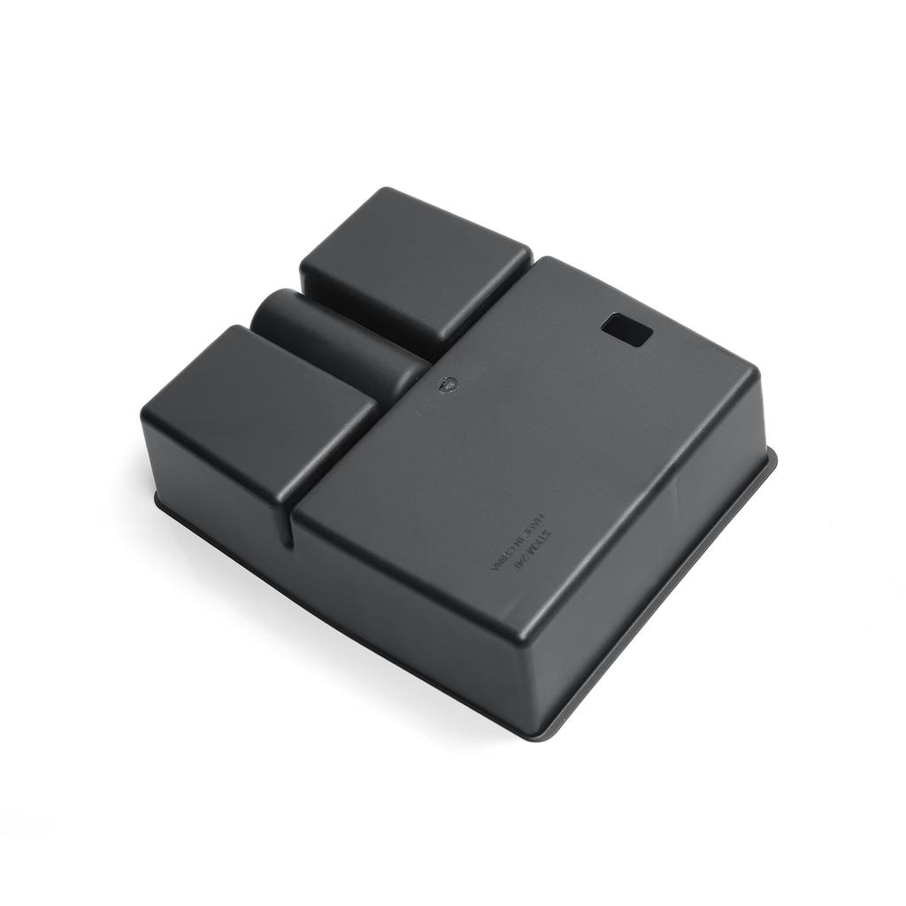 Car Armrest Storage Box for Toyota Tacoma 2025 2025 Center Console Tray Organizer Interior Accessories Tidying Black