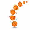 Indoor Silent Weighted Basketball for Kids & Adults - Custom Logo Option