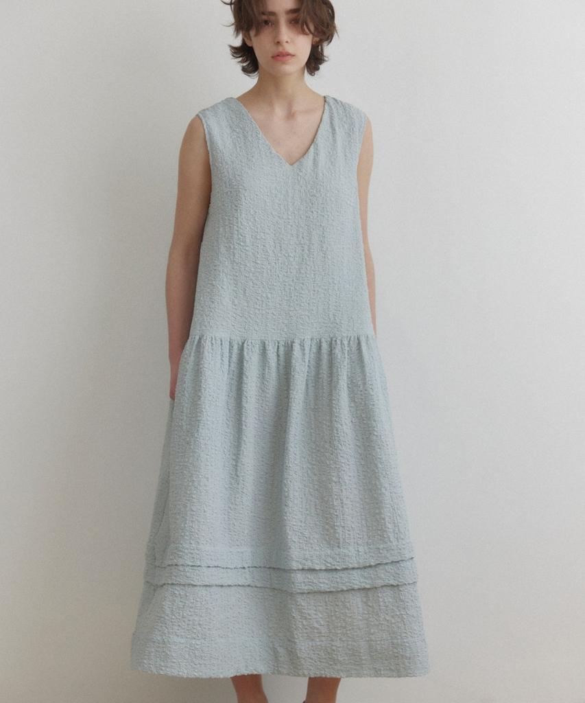Okuka Cloud Summer Dress - Sky Blue