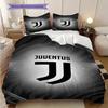 Eredità Juventus: Biancheria da letto Stars Stripes (1 * copripiumino + 2 * federa, senza nucleo) Set biancheria da letto Copripiumino e federa