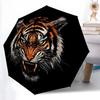 1pc Roaring Tiger Automatic Opening and Closing Umbrella - Small Umbrella Suitable for Various Occasions W079