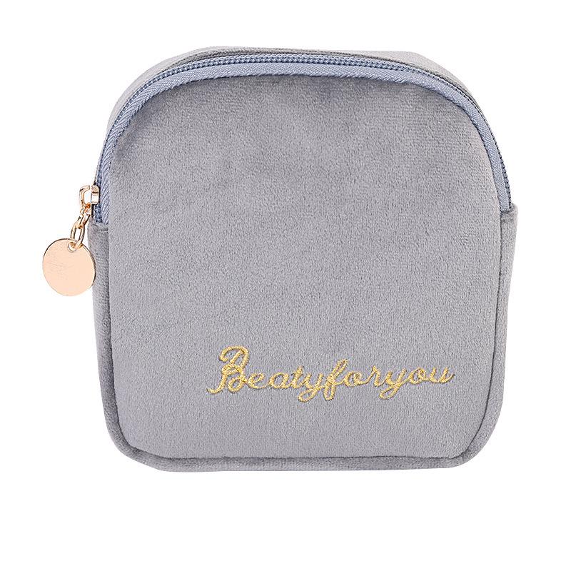 Portable Period and Storage Bag: Large Capacity for Lipsticks, Sanitary Pads, and More