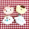 Sanrio Cinnamoroll Round Drawstring Pouch Bag White