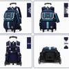 MIAOQIAO Student Rolling Backpack