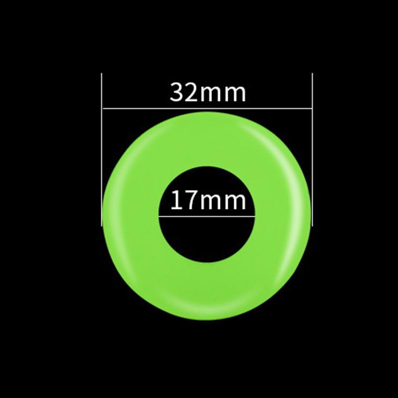 10PCS Retaining Protector Fishing Pole Anti-slip Stopper Fish Rod Stand Stop Silicone Ring Anti-Skid Hand Rod Stopper Clip