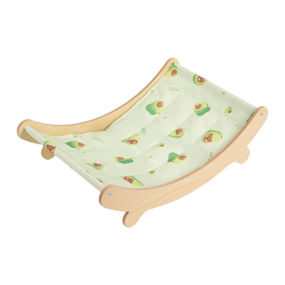 

Дышащий кошачий диван-кровать, съемный охлаждающий коврик для питомца, гнездо, товары для питомцев, кошачья ледяная подушка, спальня зелёный