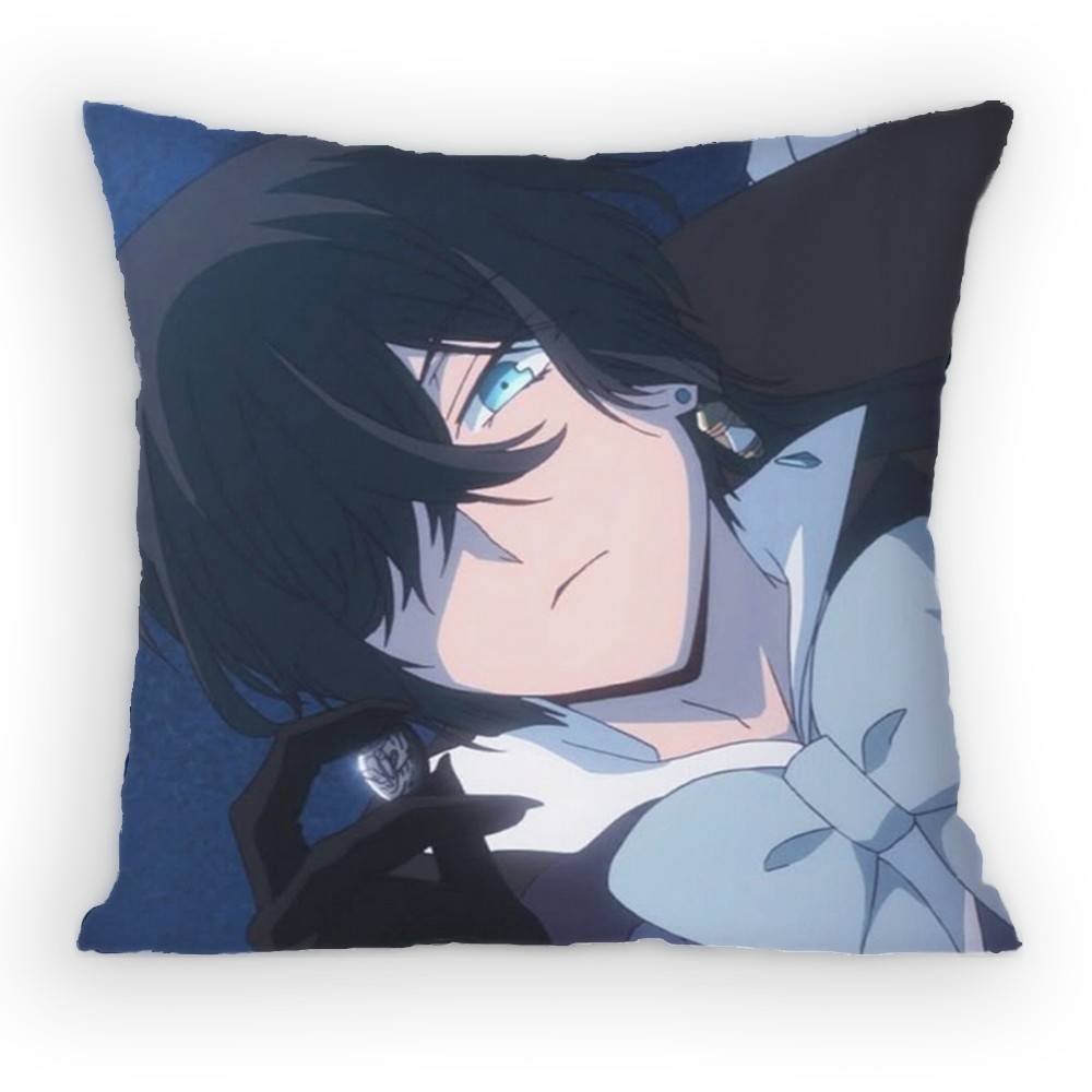 SHADOWS HOUSE Emilico Pillow Case Antidustmite Pillowcase Invisible zipper silky Sofa cushion cover for bedroom