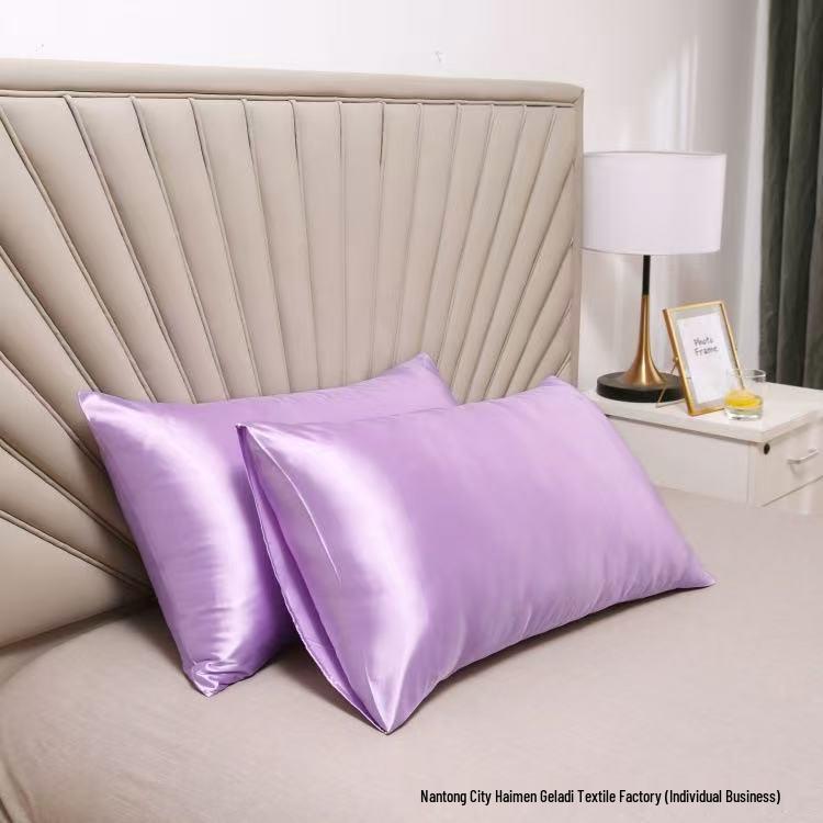Silk Satin Imitation Single Pillowcase