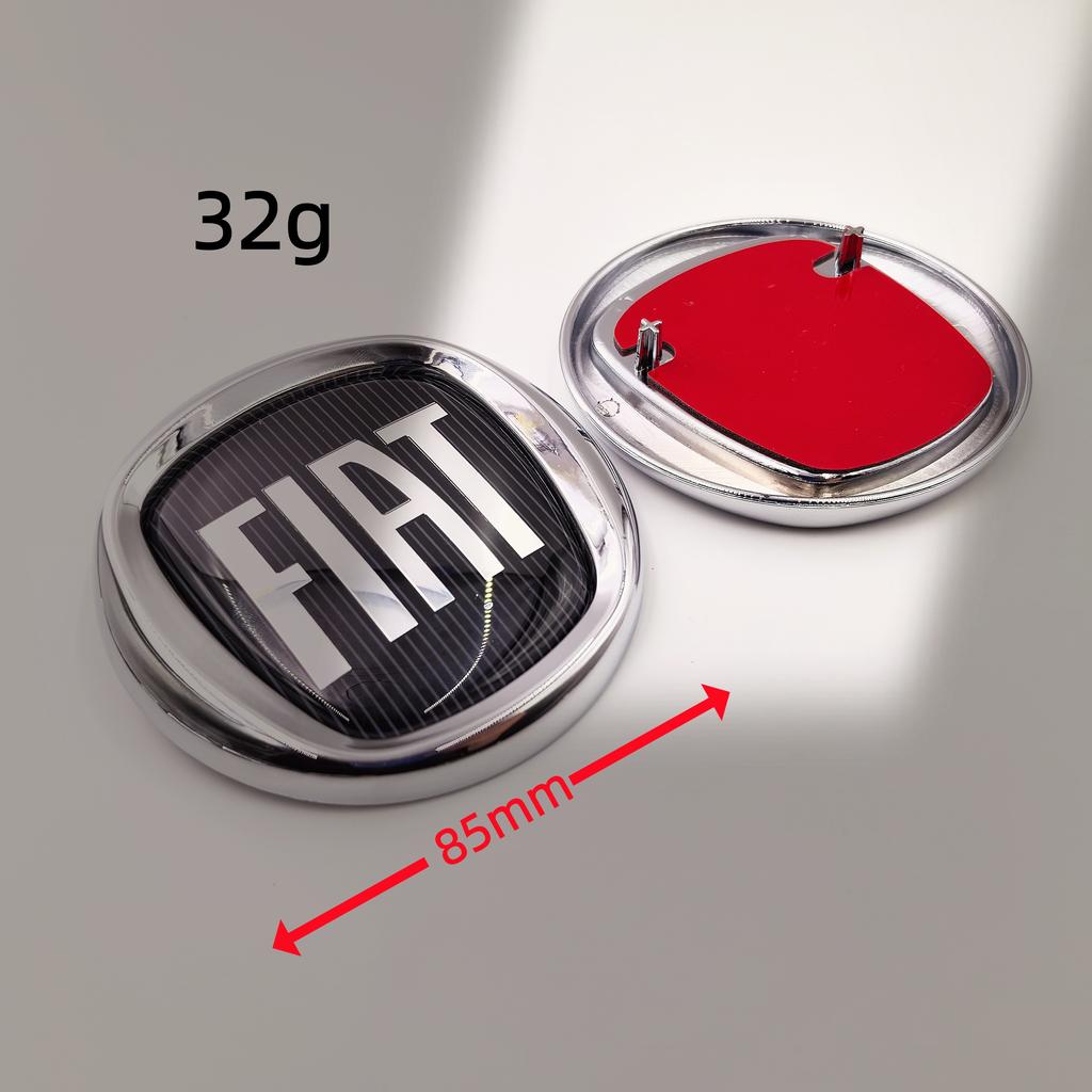 Car emblem 85mm 8.5cm Car Front Hood Emblem badge Rear Trunk Emblem Badge Front Hood Rear Emblem for fiat 500 Abarth
