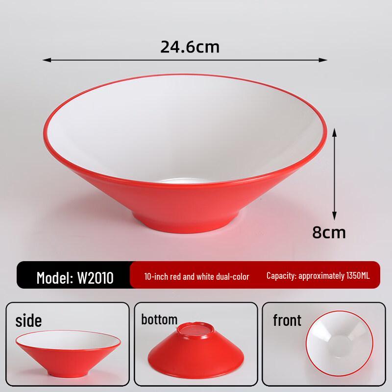 A5 Melamine Commercial Conical Bowl