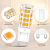 Ampoules LED G9 5W (équiv. 50W) 500 lm 3000K Blanc chaud Dimmable sans scintillement - Lot de 8