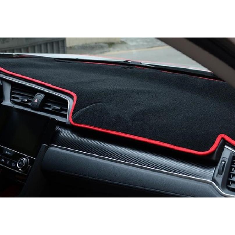 FOR 2016 2017 Honda Civic Inner Dashboard Dash Mat DashMat Sun Cover Pad Red