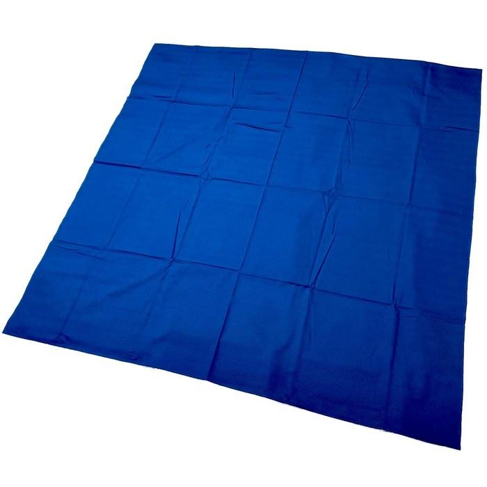 [Musubi] Furoshiki 4-Width Approx. 130cm Chantan Fabric Solid Navy