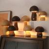 Wiederaufladbare LED-Pilz-Nachtlicht USB Dimmbares Nachtlicht Kreatives Geschenk Beistelllampe