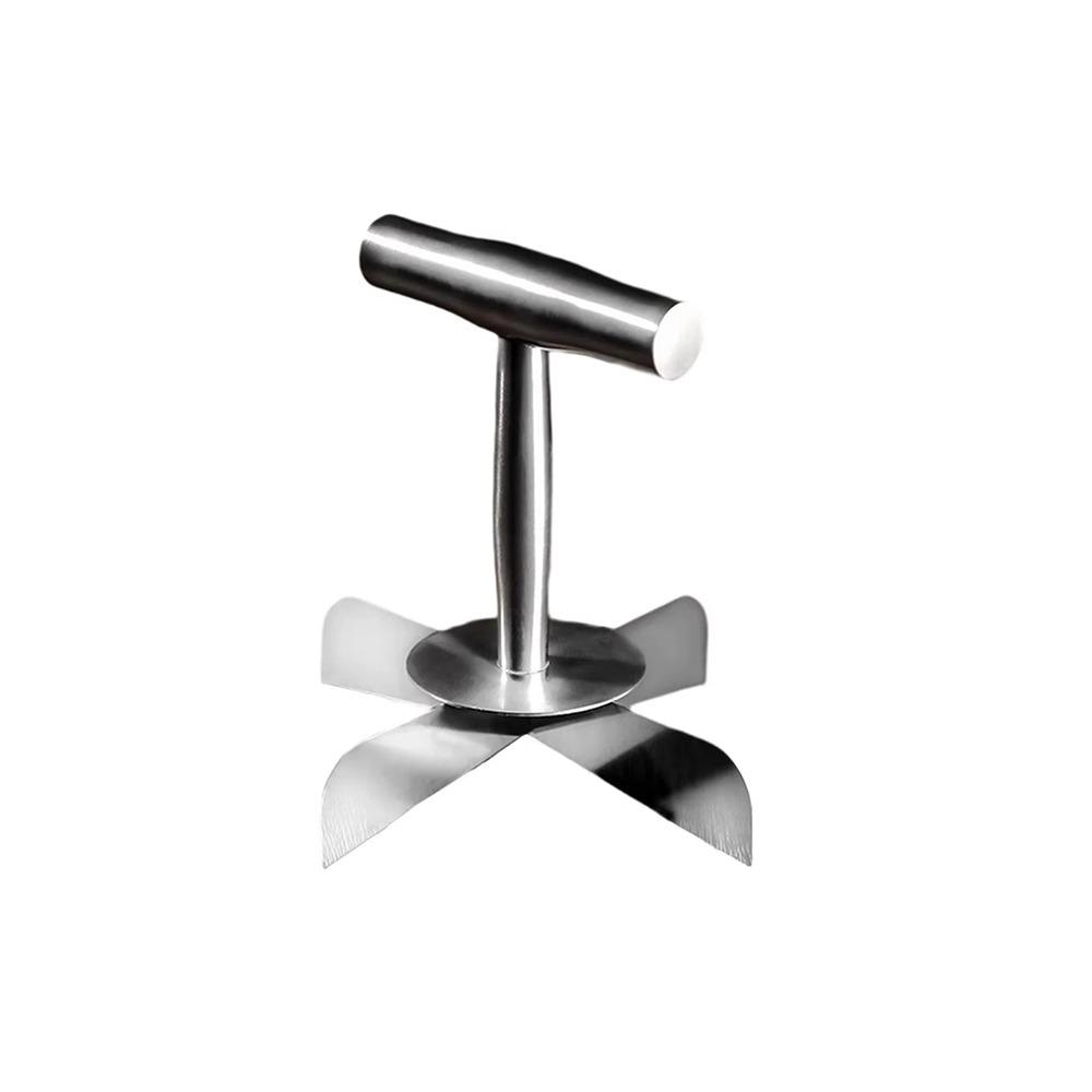 Stainless Steel Dough Divider Ergonomic Handle Pastry Scraper Steamed Bread Baking Tool  Home