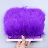 Encryption 8-10Cm Vascular Flannel Edge Clothing Accessories Material Colored Turkey Fluff Skirt Headdress