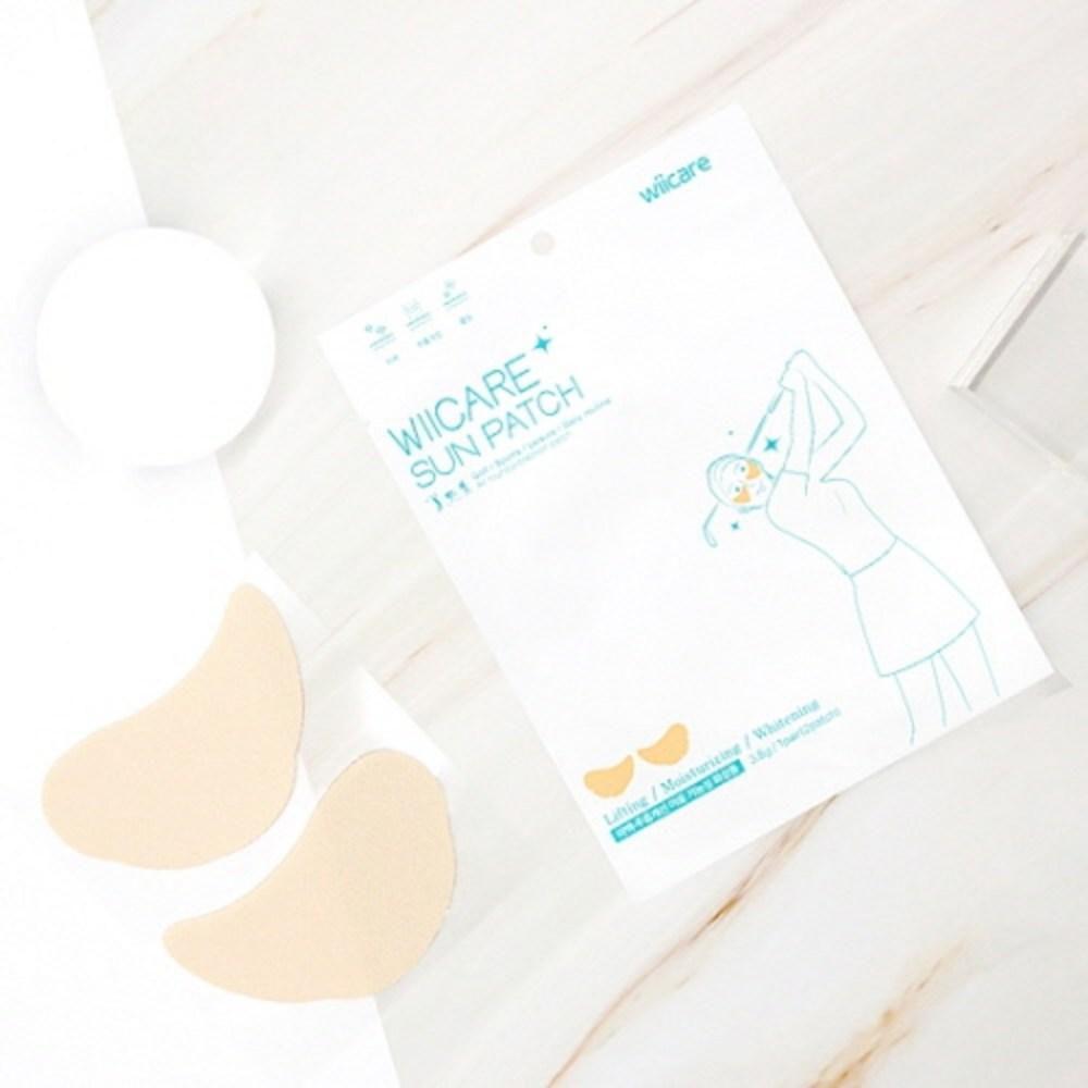 We Care Golf Patch 12 Servings UV UV Protection Patch Sun Patch Under the Eyes Golf Patch for Sun Protection Hiking Outdoor Activities