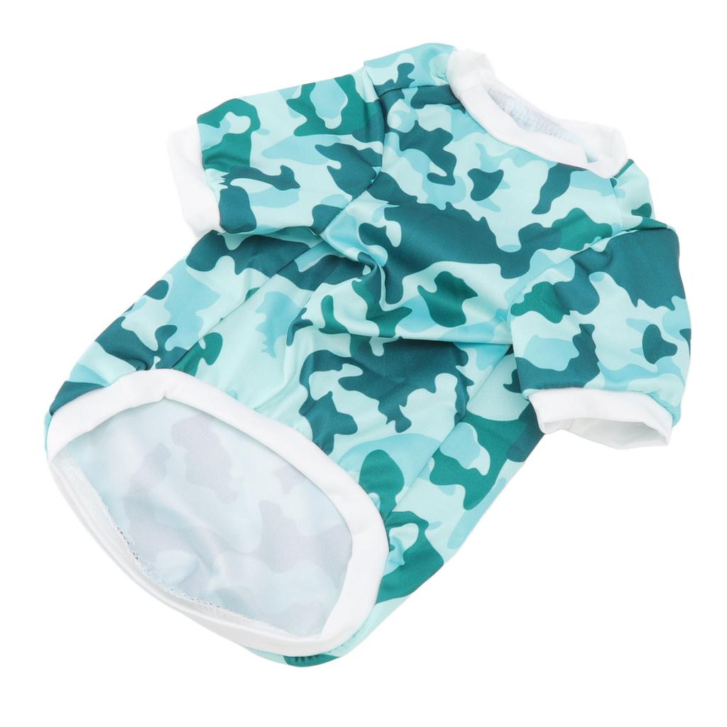 Pet Shirt Sun Protection Soft Breathable Stretchy Stylish Printing Cat Dog Summer Clothes for Daily Party