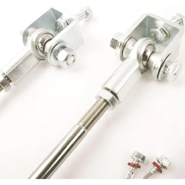 Barras Estabilizadoras Dianteiras Desconectáveis Rapidamente para Jeep Cherokee XJ com Suspensão Elevada de 3-4.5 Polegadas 84-01, para Jeep Wrangler TJ/LJ com Suspensão Elevada de 0-2 Polegadas