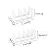Desktop Organizer Bookends Book Storage Box Desk Bookshelf Office Book Holder