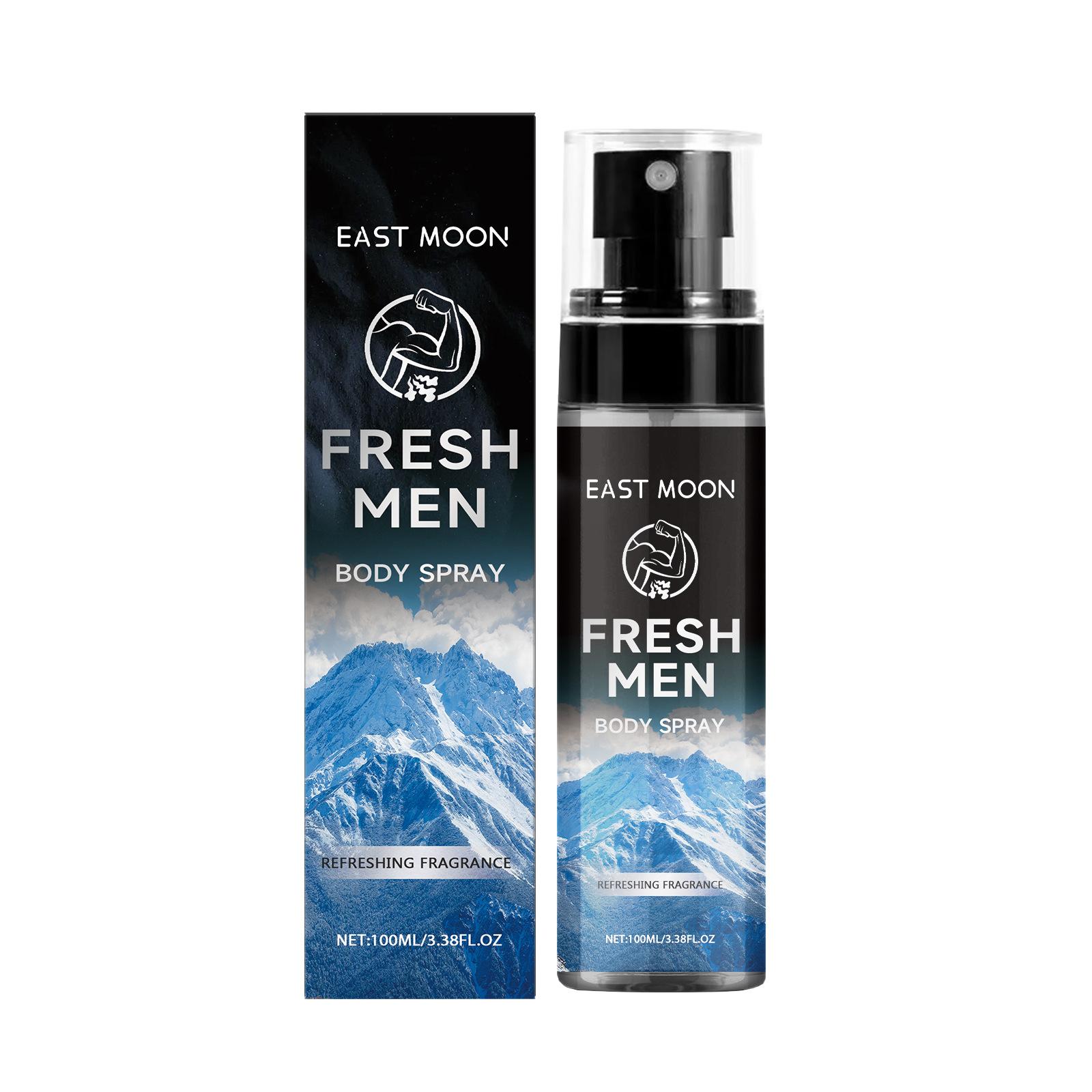 

EAST MOON Men s Body Spray Moisturizing Fragrance Portable Fresh Charm Scent Spray 1
