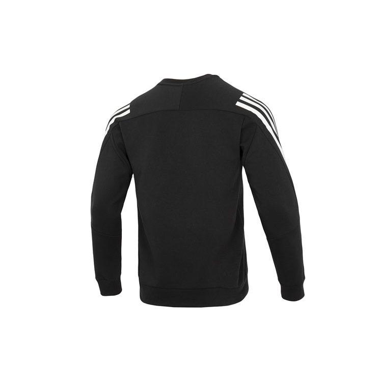 Adidas Sweatshirts Men's Black Crew Neck Moderate Regular HJ7846