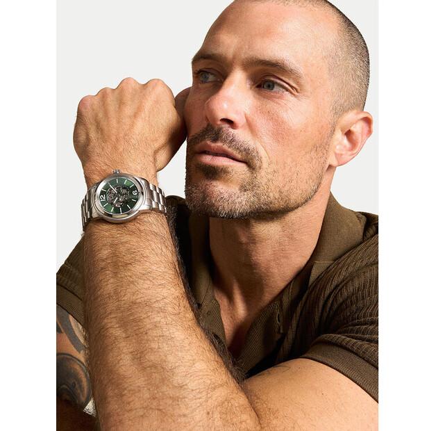 Fossil Heritage Skeleton Wristwatch