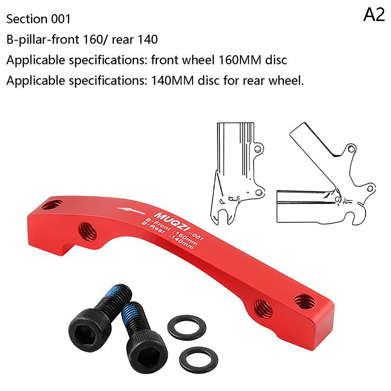 Adattatore Supporto Pinza Freno a Disco 140mm 160mm 180mm 203mm Adattatore Rotore Freno a Disco per Bicicletta con Bulloni