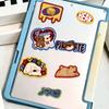 8 Pieces of Cute Pet Collage Stickers - Adorable Cats and Dogs for Water Cups, Notebooks, Mobile Phone Cases and Sticker Art