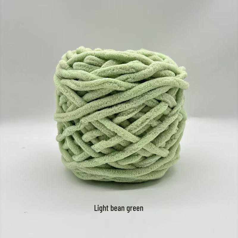 Huangshang Thick Wool Handwoven Bag & Scarf DIY Yarn Ball for Slippers