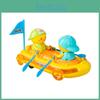 Ducks In Rowing Boats Children Toy Boat With Sound Light Effects For Baby Development And Learning