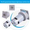 DC 35W Mini Gear Motor, 12V/24V, High Torque, Adjustable Speed, Metal Gear Wheel, for Industrial Automation Machinery