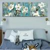 Modern Landscape Canvas Painting Abatrat Yellow Blue Flower Posters And Prints Wall Art Pictures For Living Room Decor No Frame