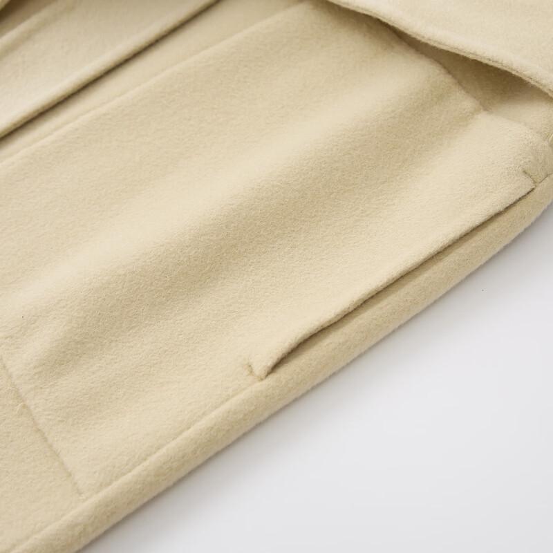 Elva' Island Women's Mid-Length Double-Faced Wool Coat