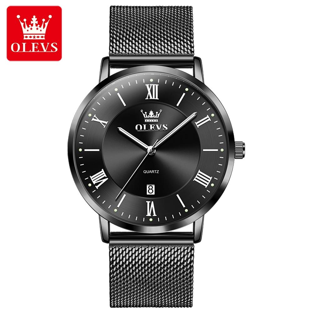 OLEVS Brand Fashionable Ultra-Thin Single Calendar Quartz Watch Men's Watch Men's Model 5623