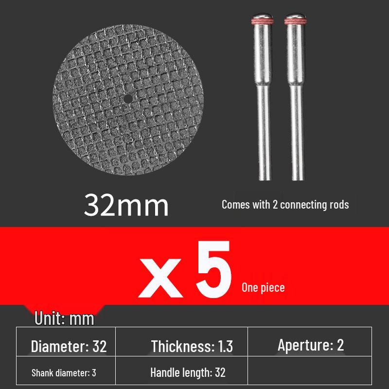Mini Angle Grinder Blades - Resin Cutting Discs & Grinding Wheels for Stainless Steel