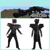 Kid Minecraft Ender Dragon Party Jumpsuit Costume For Halloween Gifts
