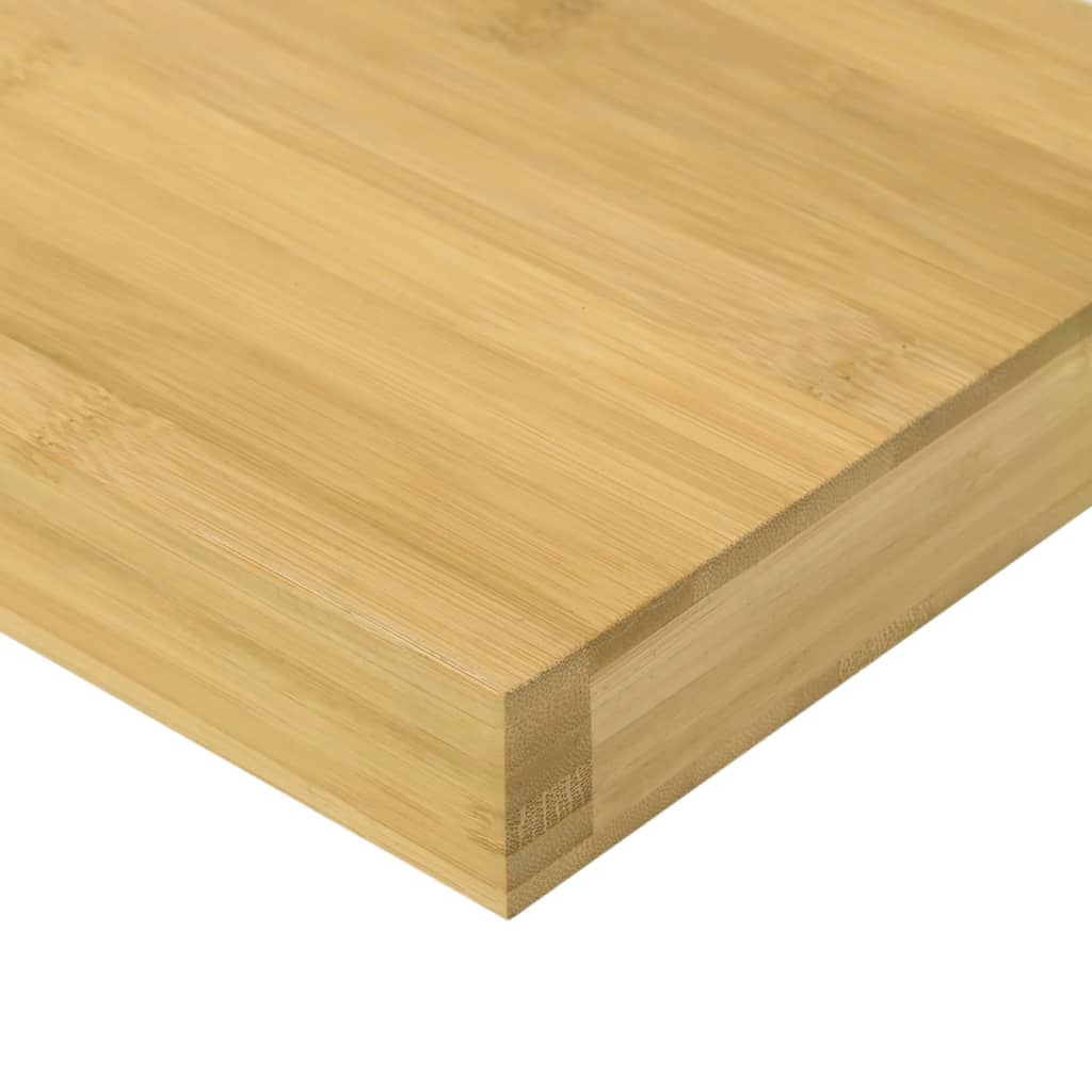 Vidaxl Półka Ścienna, 100X20X4 Cm, Bambusowa